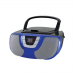SYLVANIA SRCD1025-BLUE PRTBL CD BOOMBOX