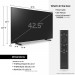 SAMSUNG 50” CLASS Q60B QLED 4K SMART TV
