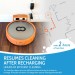 Rollibot Laser Eye 601 black robotvacuum