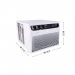 Hisense 8000-BTU Window AC With Heat