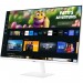 32" SMART MONITOR STREAMING TV IN WHITE