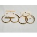 MAR18 GOLD HOOP EARRINGS