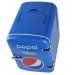 PEPSI PORTABLE 6-CAN MINI FRIDGE BLUE