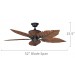 52IN FERNLEAF BREEZE DAMP LOC FAN
