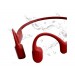 SHOKZ AEROPEX HEADPHONES SOLAR RED