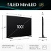 Hisense 100" Class U8 Mini-LED ULED 4K