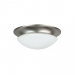 2LT-60W MB TWST-ON OPAL FLUSH MOUNT