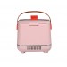 Frigidaire 6 Can Beverage Cooler Pink