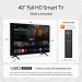 VIZIO 40" HD 1080P LED SMART TV