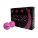 NitroGolf Nitro 12 Golf Balls PINK