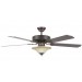 LED 52IN HERITAGE SQ FAN 3LT ORB
