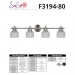 4-LT 100W MB WREN VANITY