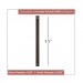 CFDR25VNB - 2 1/2 IN DOWNROD IN VENETIAN