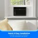 6,000 BTU 115V Window AC Black