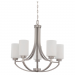 5LT 100W MB DALTON CHANDELIER