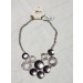 BASIC METALS NECKLACE SILVER TONE