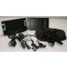 7'' Dual Screen USB SD Remote Bat - Blac
