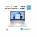 HP 14-DQ0075nr N5030 Process 4GB 64GB eM