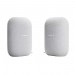 Google Nest Audio Smart Speaker 2-pack Chalk GA01420-US - NESTAUDIO-CHLK2PK