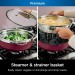 4-Quart Capacity Pan, Steamer/Strainer
