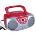 Sylvania SRCD243M-RED Portable Cd Player