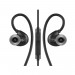 RHA T20i High Fidelity Dual Coil In-Ear Headphone Black with remote and microphone BLACK (Renewed