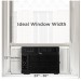 6,000 BTU 115V Window AC Black