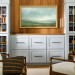 55" Frame Bezel Wood - Hearth & Hand