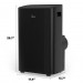 10000 BTU Smart Portable AC Black