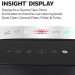 Honeywell InSight Series HEPA Home Air Purifier For Large Rooms - Black, HPA5200B