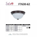 2LT 11IN FLUSH FIX ALBTR GLS RB COLOR BO