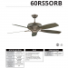 60IN ROOSEVELT FAN ORB