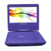 7'' DVD SD USB Swivel Remote Bat- Purple
