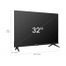 HISENSE 32" 720P LED ANDROID TV