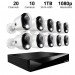NIGHT OWL 20CH 10CAM 1080P 1TB DVR