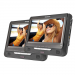 Sylvania 9" Dual-Screen DVD Player 