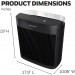 Honeywell InSight Series HEPA Home Air Purifier For Large Rooms - Black, HPA5200B