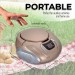 CD BOOMBOX WITH AM/FM RADIO CHAMPAIGNE