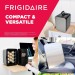15-Can Mini Fridge Stainless Steel