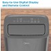 10,000 BTU Smart Portable AC w/Heat