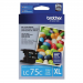Brother LC75C High Yield Ink Cyan