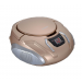 CD Boombox with AM/FM Radio Champaigne