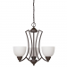 20IN CHESTER 3LTS CHANDELIER