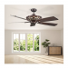 60 IN ARACRUZ FAN ORB WITH LED BULBS