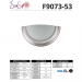 1 LIGHT WALL SONCE WHITE GLASS SN