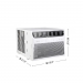 14000-BTU WINDOW AC INVERTER WIFI
