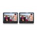 SYLVANIA 10.1" DUAL SCREEN PORTABLE DVD