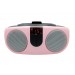 Proscan Portable CD Radio Boombox Pink