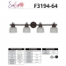 4-LT 100W MB WREN VANITY