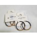 THREADED HOOP EARRINGS